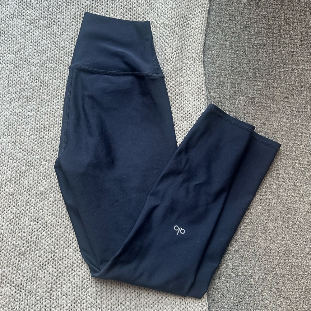 ALO Yoga navy blue Leggings